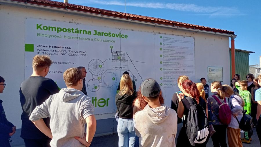 Exkurze do kompostárny a muzea Semenec