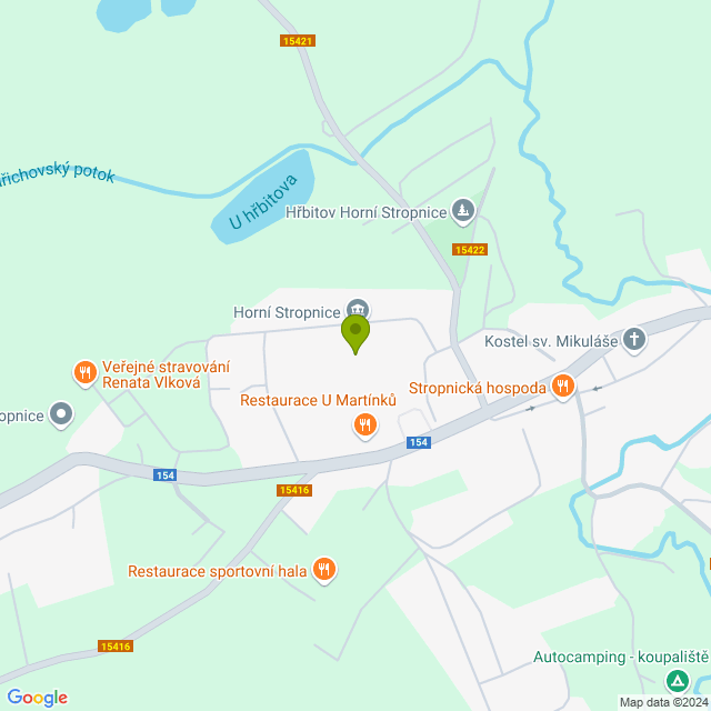 Obrázek mapy, kde se nachází škola